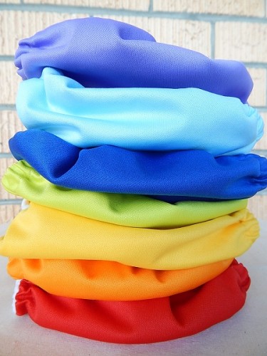 Colourful Cloth Nappies