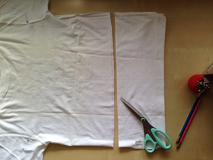 Make Kids Tshirt From Adult Tshirt3
