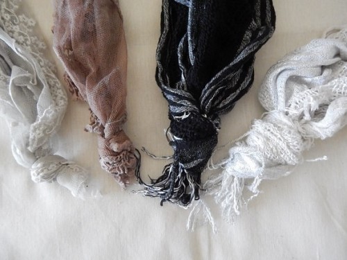 Making Snood from old clothes4