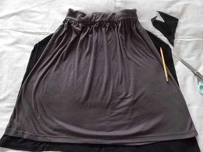 DIY Poncho Black10