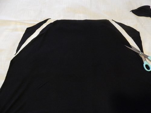 DIY Poncho Black11