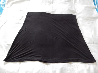 DIY Poncho Black4