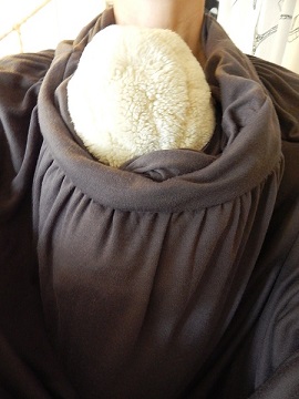 DIY Poncho Brown1