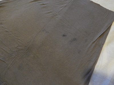 DIY Poncho Khaki Stain
