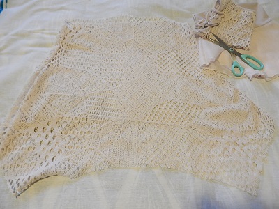DIY Poncho Khaki2