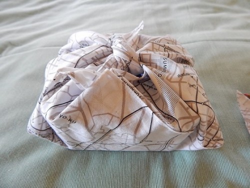 Furoshiki Style Lunch Bag11-3