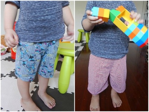 Make Kid Shorts Out of Old Clothes Featured