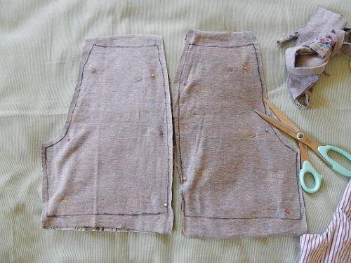 Make Kid Shorts Out of Old Clothes6