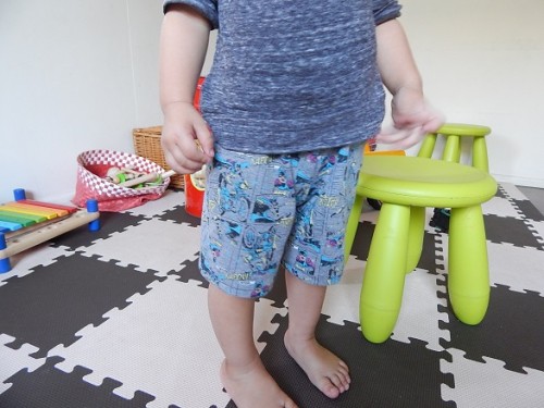 Make Kid Shorts Out of Old Clothes 14-1