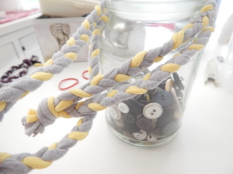 Tshirt Remake Curtain Tie Backs17