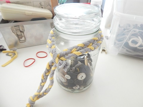 Tshirt Remake Curtain Tie Backs18