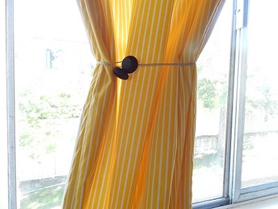 Easy DIY Curtain Tie Backs11