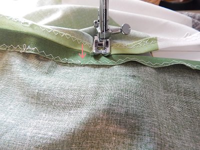 How To Sew Around The Slit6