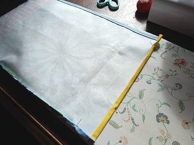 DIY Curtain With Pockets17