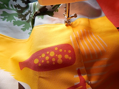 DIY Curtain With Pockets20