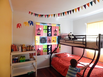 DIY Curtain With Pockets24