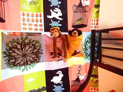 DIY Curtain With Pockets26