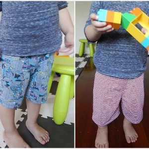 Make Kid Shorts Out of Old Clothes Featured